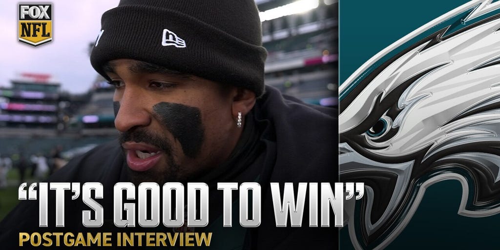 'We put in a lot of work' — Jalen Hurts after Eagles DOMINANT win over Raiders