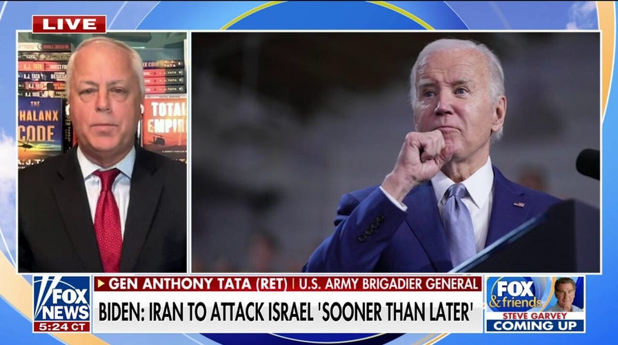 Biden admin's 'utter incompetence' has brought us to the brink of a global war: Gen. Anthony Tata