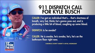 911 call reveals Kyle Busch was coughing up blood before death