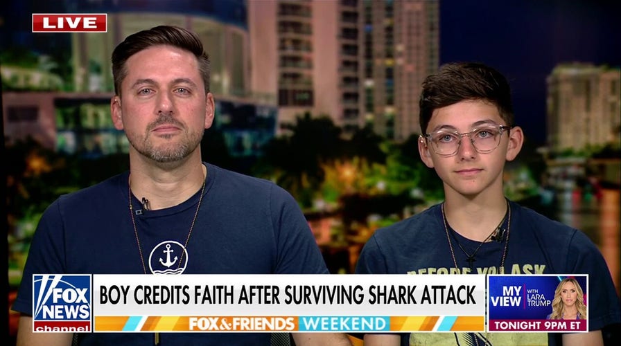 Young shark attack survivor hopes to swim with sharks again