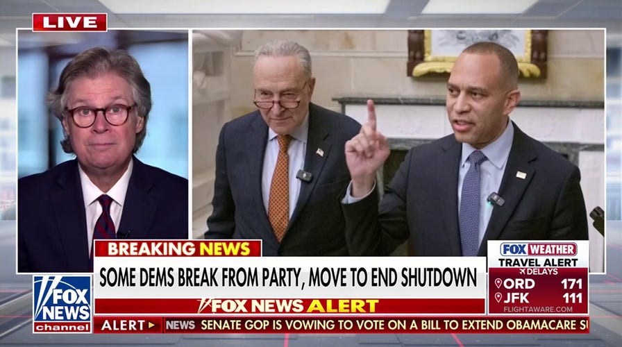 Byron York warns nationalist is ‘really tired’ of shutdown, predicts Democrats whitethorn ‘give up’