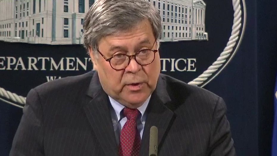 Barr addresses DOJ's role in George Floyd investigation, restoring order to cities