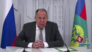 NBC's Kristen Welker presses Russian foreign minister on whether Russia invaded Ukraine