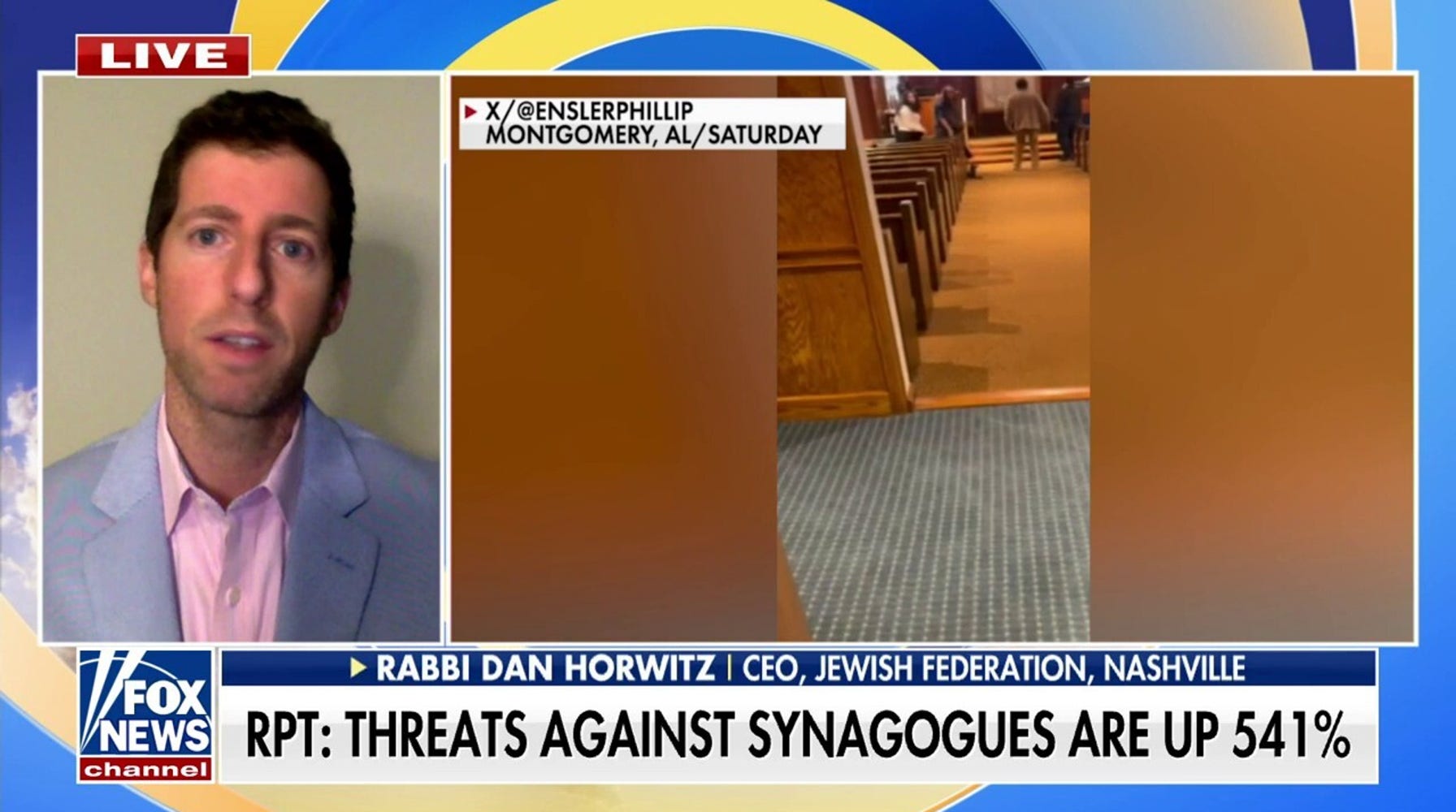 Antisemitic Threats Against Synagogues Rise Dramatically, Prompting Concern