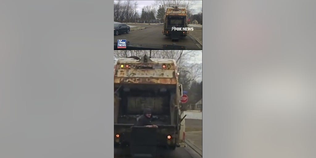 SEE IT: Sanitation worker finds suspect hiding in trash can