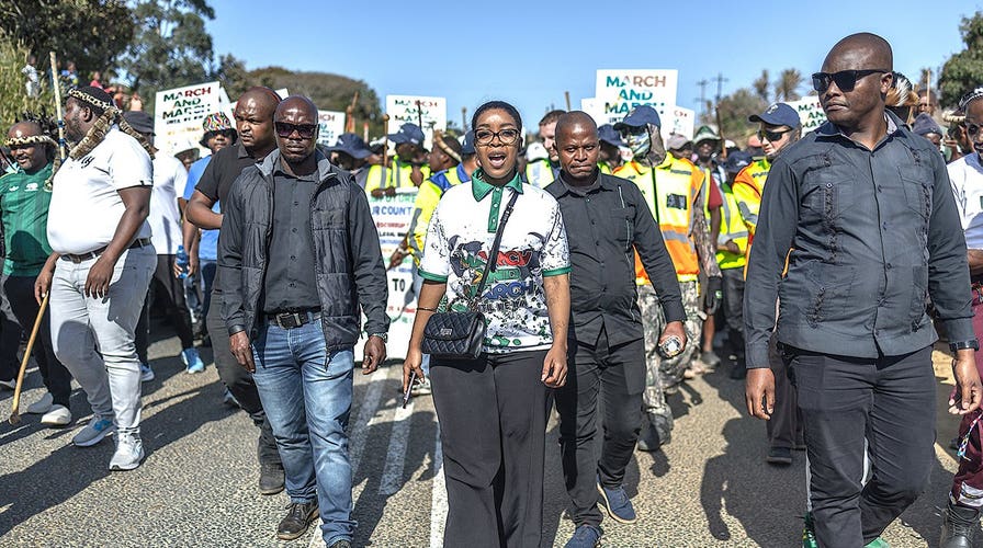 Leading South African activist warns nation is being 'invaded' by illegal immigrants