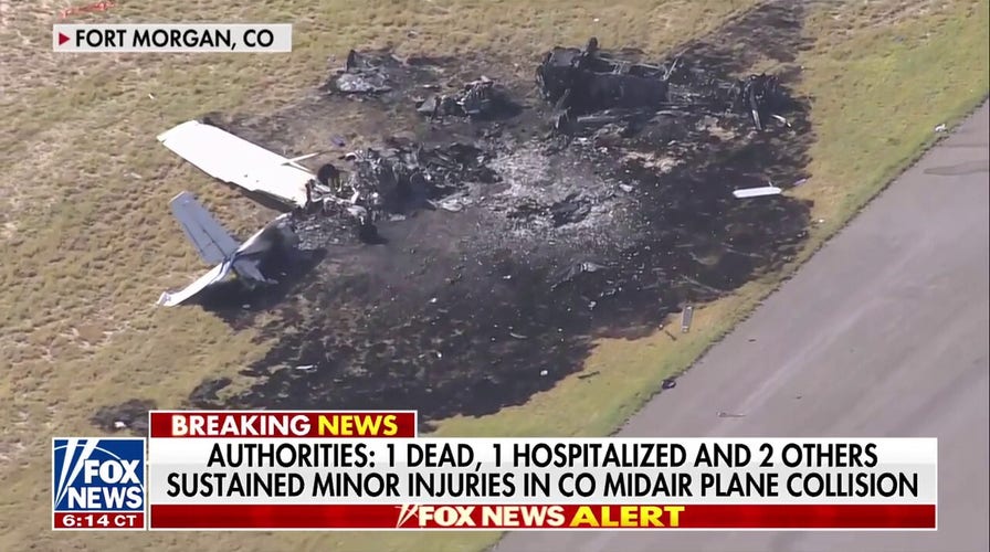 At least 1 dead after air collision in Colorado
