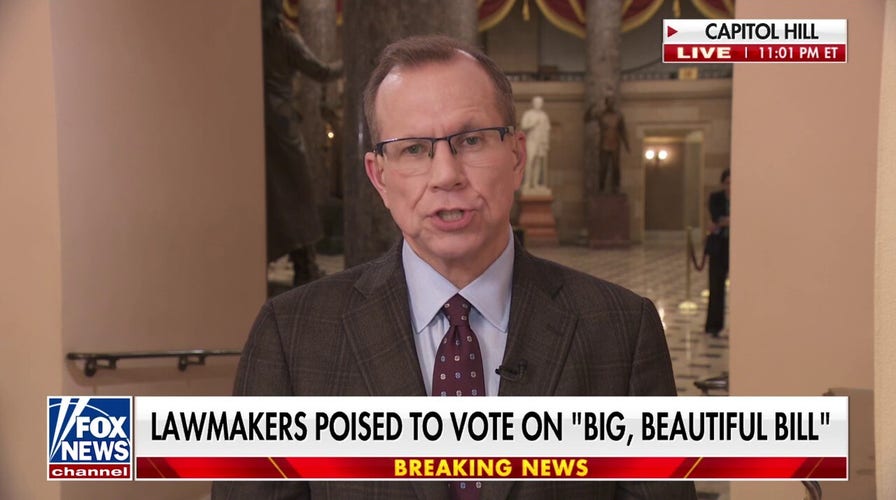 Lawmakers poised to vote on ‘big, beautiful bill’