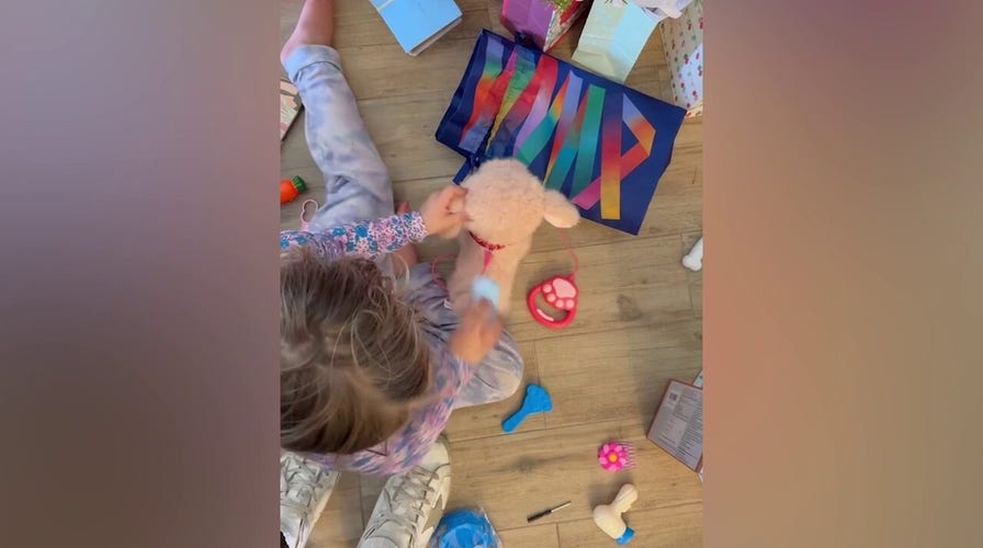 Erika Kirk shares Christmas moments with her children