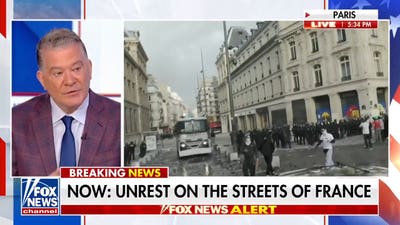 Now: Unrest erupts on the streets of France
