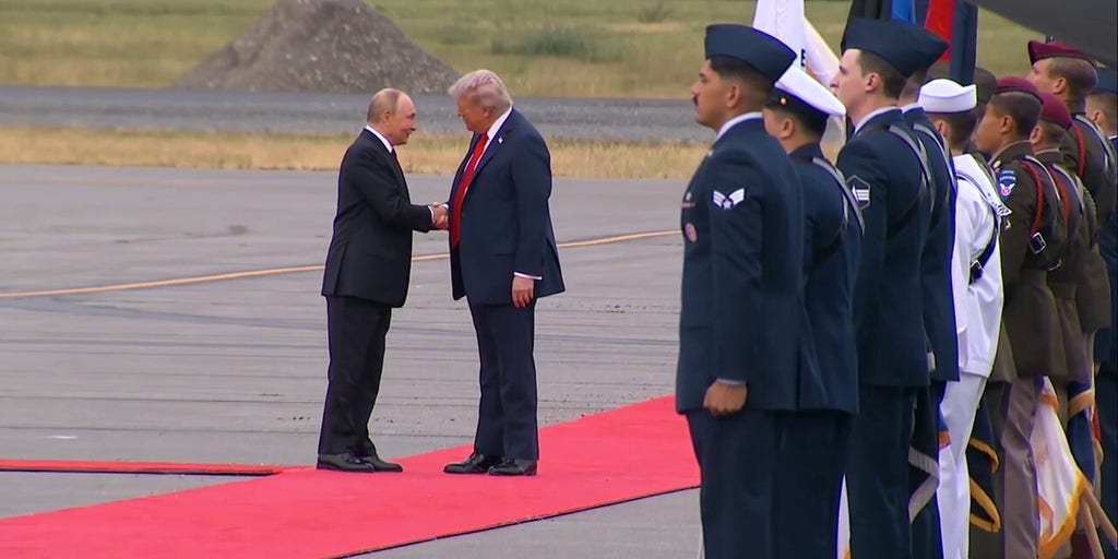 Trump and Putin meet for historic summit in Alaska