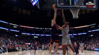 Virginia' Dallin Hall Steals the Ball and Powers in Clutch Layup to Extend Late Lead vs. Ohio State