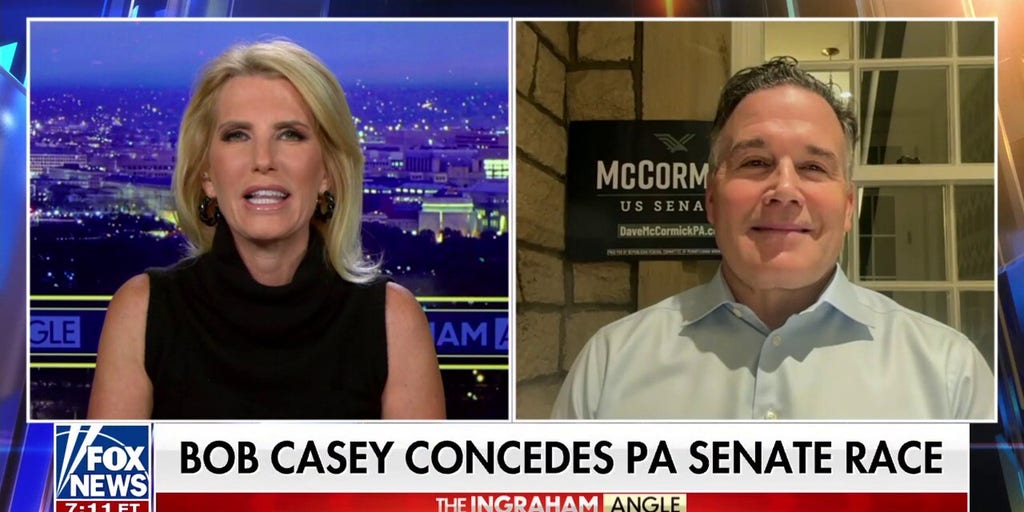 Dave McCormick speaks out after Bob Casey's official concession
