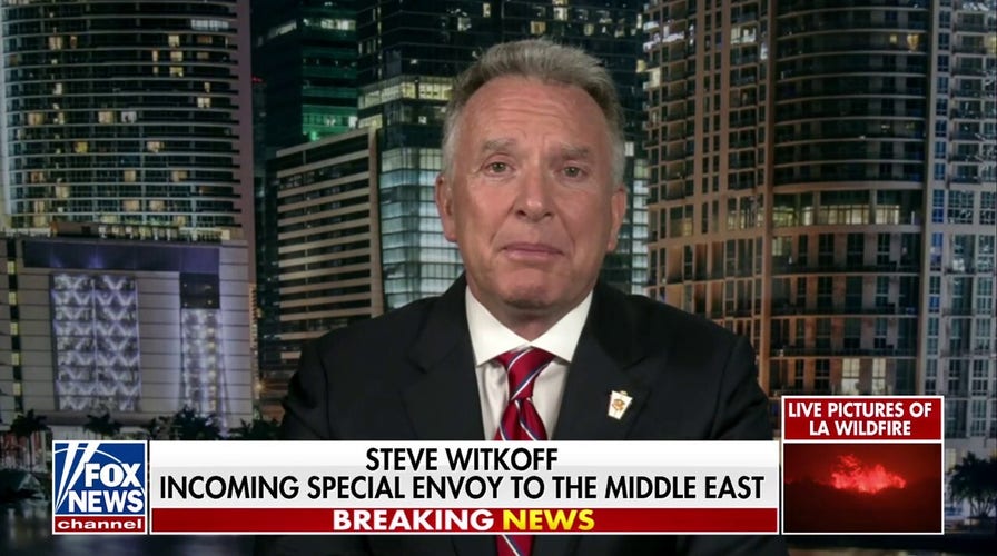  I am hopeful of a hostage release before the inauguration, Steve Witkoff says