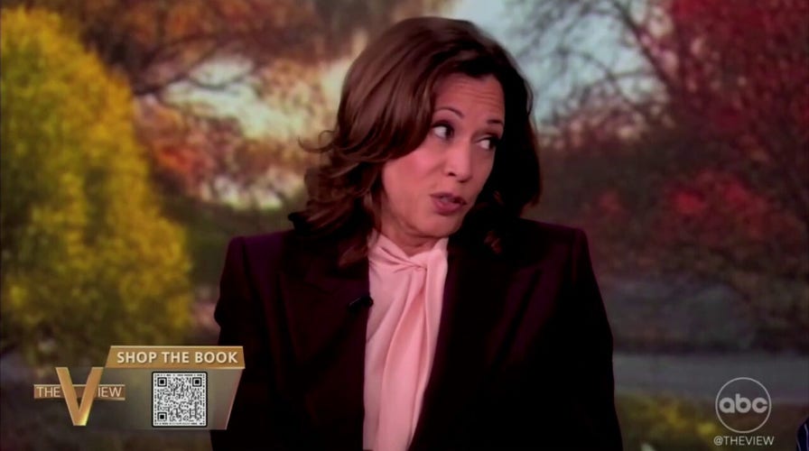 Harris tells 'The View' she 'didn’t have enough time’ to win 2024 presidential race