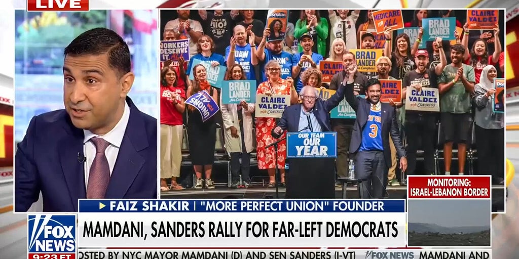Mamdani, Sanders rally for far-left Democrats