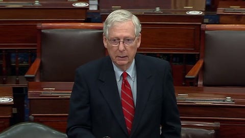 Sen. McConnell discusses election results, coronavirus vaccine