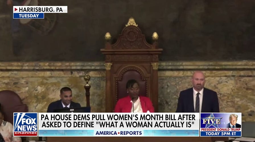 Pennsylvania House Dems propulsion Women's Month solution aft being asked to specify what a pistillate is