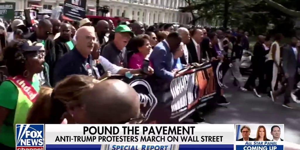Thousands march on Wall Street after US ditches DEI