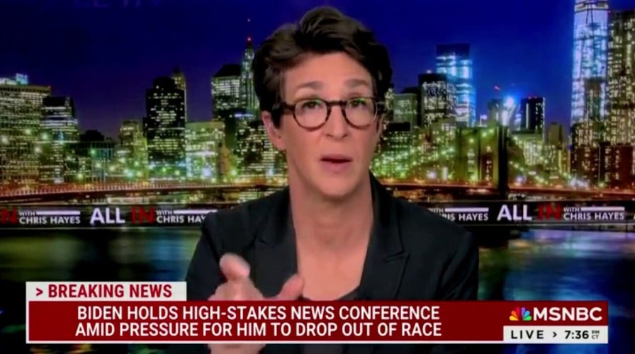 Maddow says Biden’s team may be giving him polls ‘not based in reality’ convincing him to stay in race
