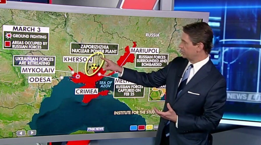 Griff Jenkins: Near ‘blackout’ in Russia means citizens likely have no knowledge of nuclear plant seizure