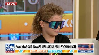 Pennsylvania 6-year-old claims USA kids mullet championship with epic haircut - Fox News