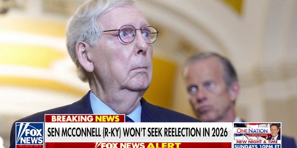 Sen. Mitch McConnell announces he won’t seek re-election in 2026 | Fox ...