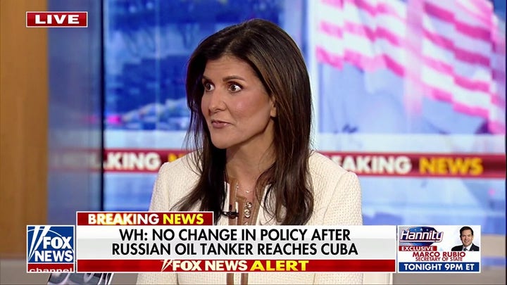 Nikki Haley calls Russia the ‘biggest winner’ as oil prices rise amid Iran conflict