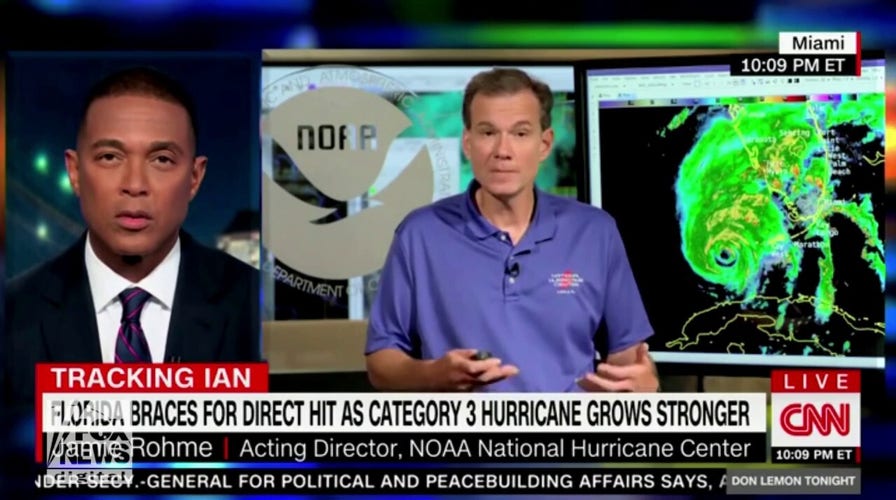 Acting Director of National Hurricane Center shuts down Don Lemon after linking Hurricane Ian to climate change