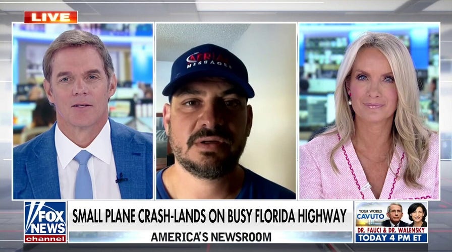 Pilot recounts how he pulled off a remarkable crash landing on busy Florida highway