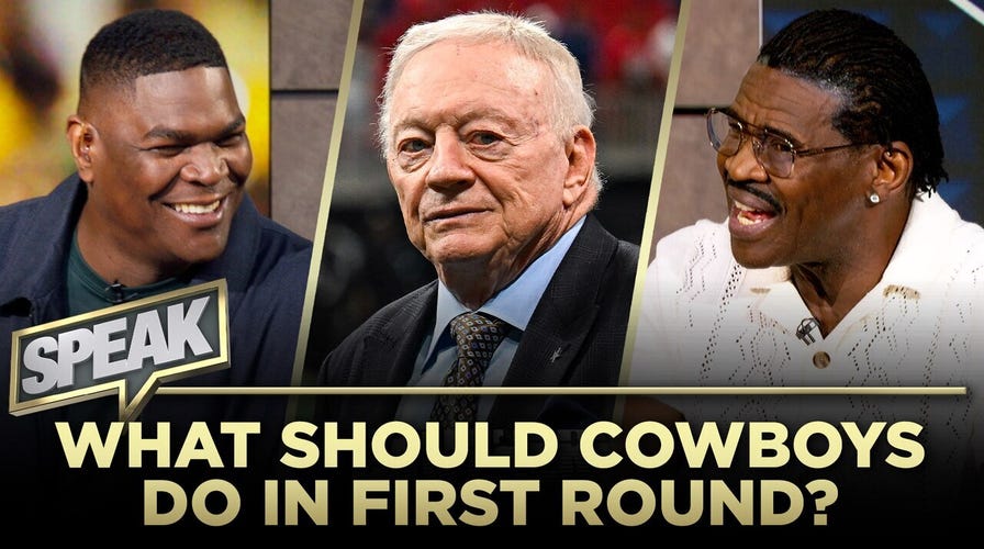 Cowboys' Jerry Jones looking at 'two pretty substantive trades' before or after NFL Draft | SPEAK