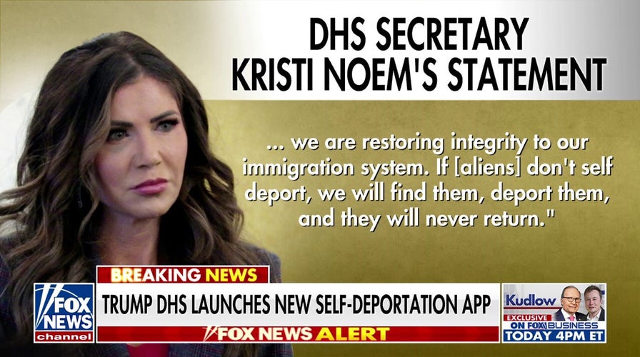 Trump admin reprograms controversial Biden CBP One app into self-deportation app