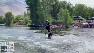 94-year-old man attempts seated water ski world record - Fox News
