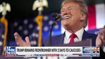 Frontrunner Trump has one rally left ahead of Iowa caucuses