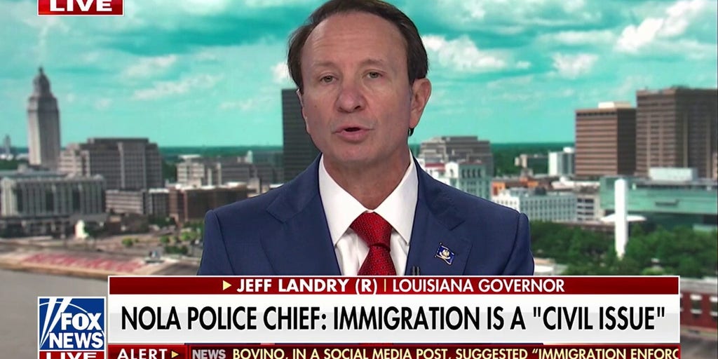 Gov. Landry: 'We're going to take these dangerous criminals off the streets in Louisiana'