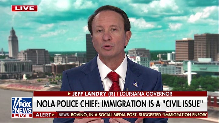 Gobernador Landry: «Vamos a sacar a estos peligrosos delincuentes de las calles de Luisiana».