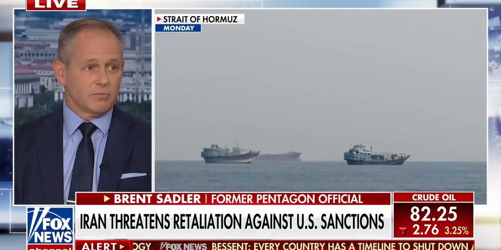 Iran warns of counteraction as the US broadens sanctions.
