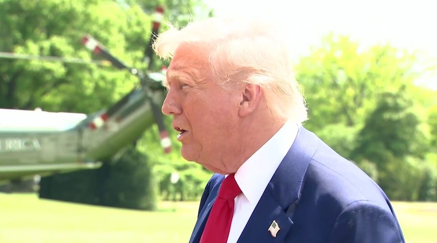 President Donald Trump jokes that he wants to be the next pope