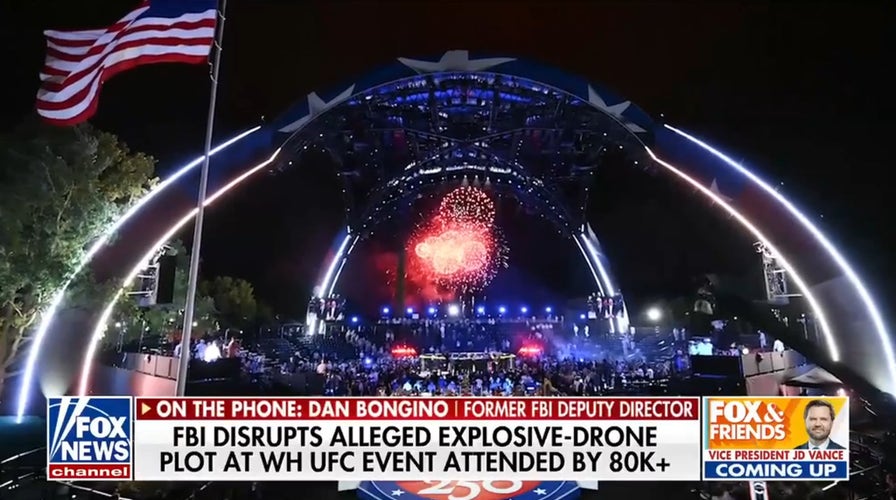Dan Bongino calls out 'charged political rhetoric' after FBI foils drone plot