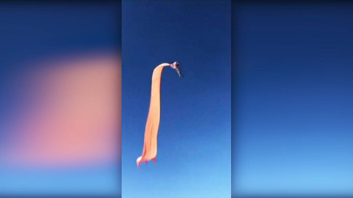 Large kite sweeps 3-year-old into the air during Taiwan festival