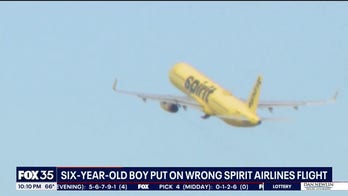 Unaccompanied minor, 6, gets on wrong Spirit Airlines plane on the way to see grandma