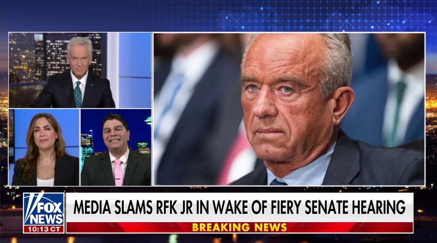 Left-wing media slams RFK Jr. after Senate hearing