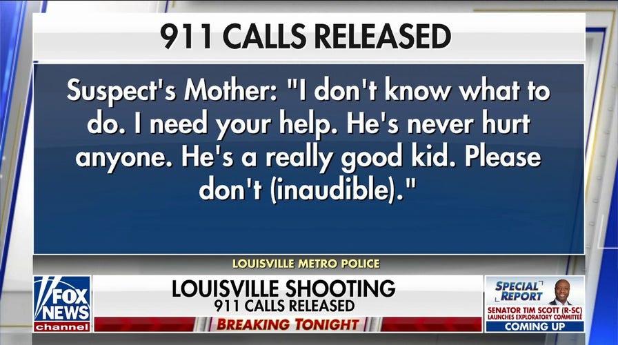 911 call from mother of Louisville shooter released