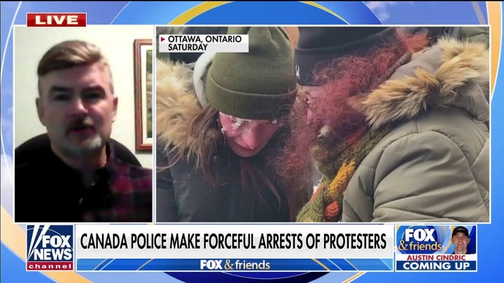 Canadian engineer says trucker protesters were never violent with police