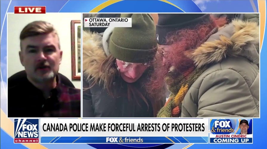 Canadian engineer says trucker protesters were never violent with police