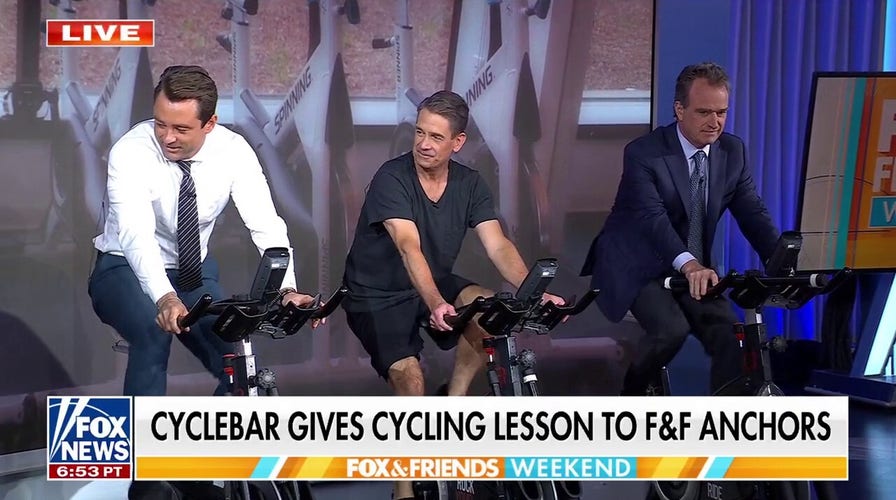 Cyclebar gives cycling lessons to F&F anchors