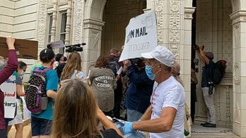 Protesters stage early morning noise demonstration at Postmaster General's home: 'No Joy for DeJoy'