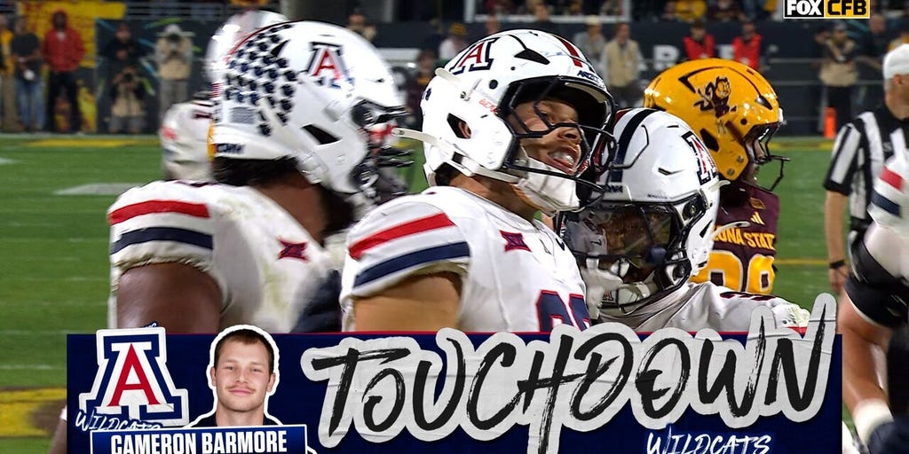 Noah Fifita finds Cameron Barmore for 9-yard TD, giving Arizona lead over Arizona State