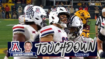 Noah Fifita finds Cameron Barmore for 9-yard TD, giving Arizona lead over Arizona State