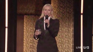 Chelsea Handler thanks Turning Point USA during Critics Choice Awards